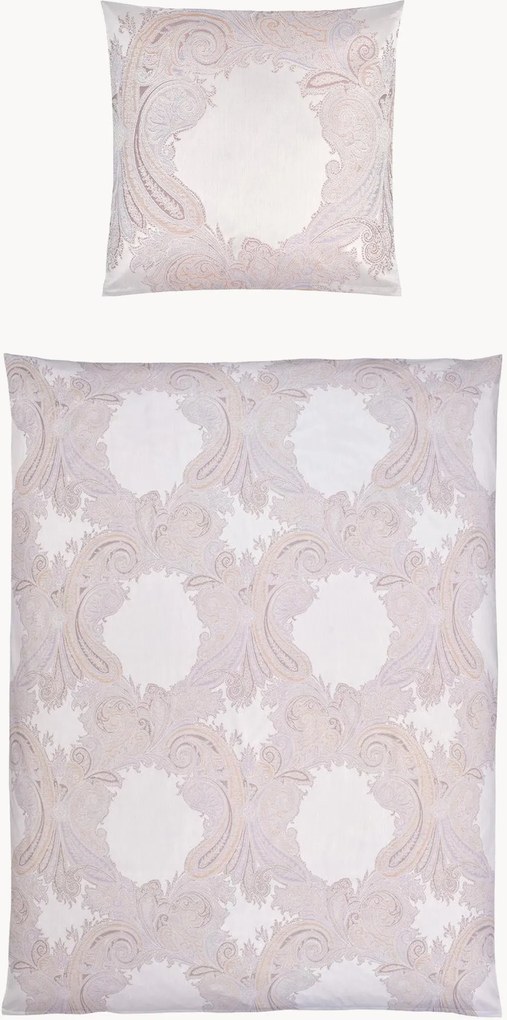 Katoenen jacquard dekbedovertrekset Grace