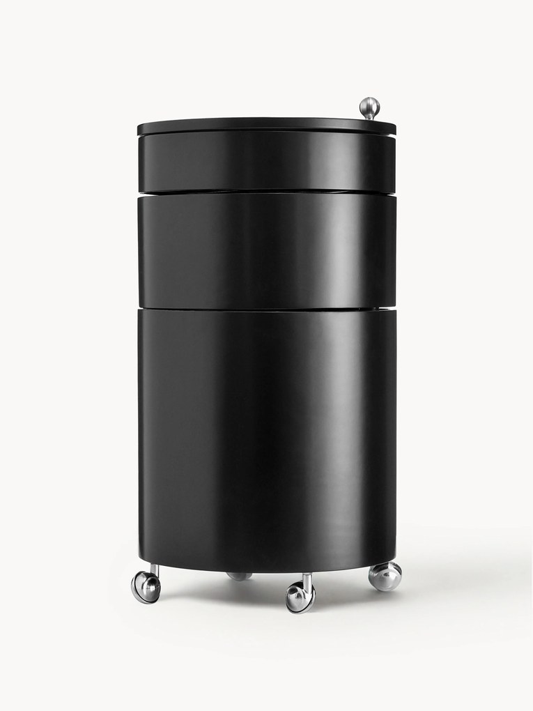 Ronde rolcontainer Barboy, design Verner Panton