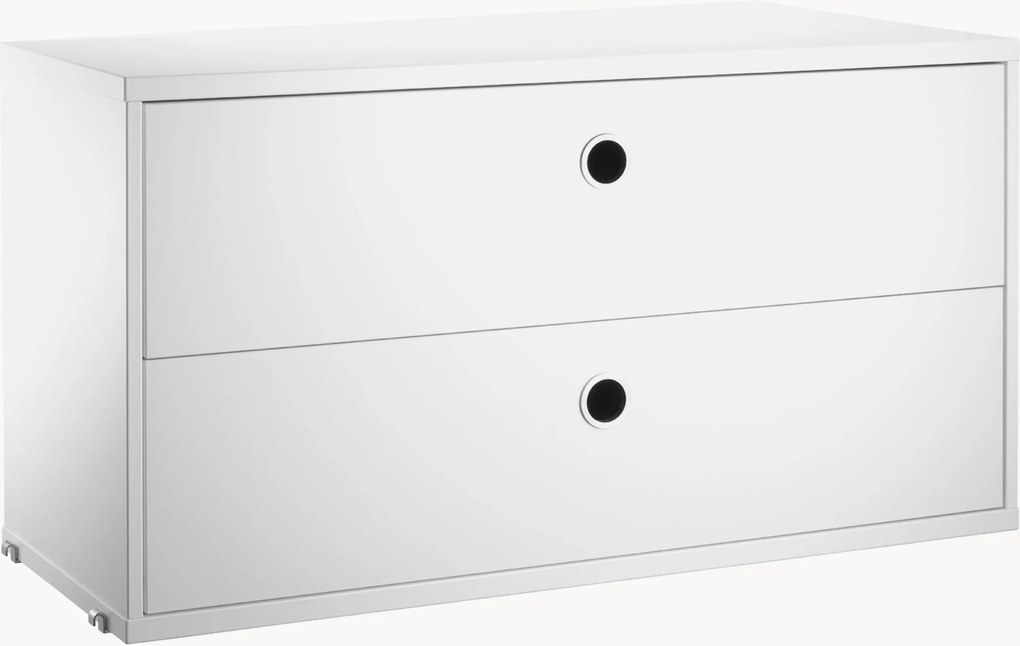 Kast String System met lades, B 78 x D 30 cm