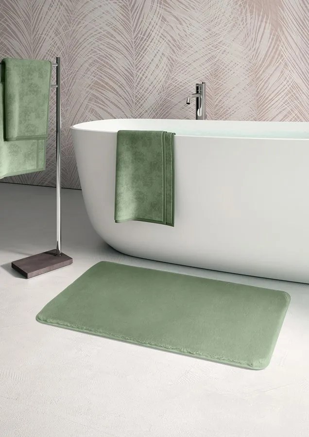 Gedy Fuzzy douchemat antislip 50x80cm groen