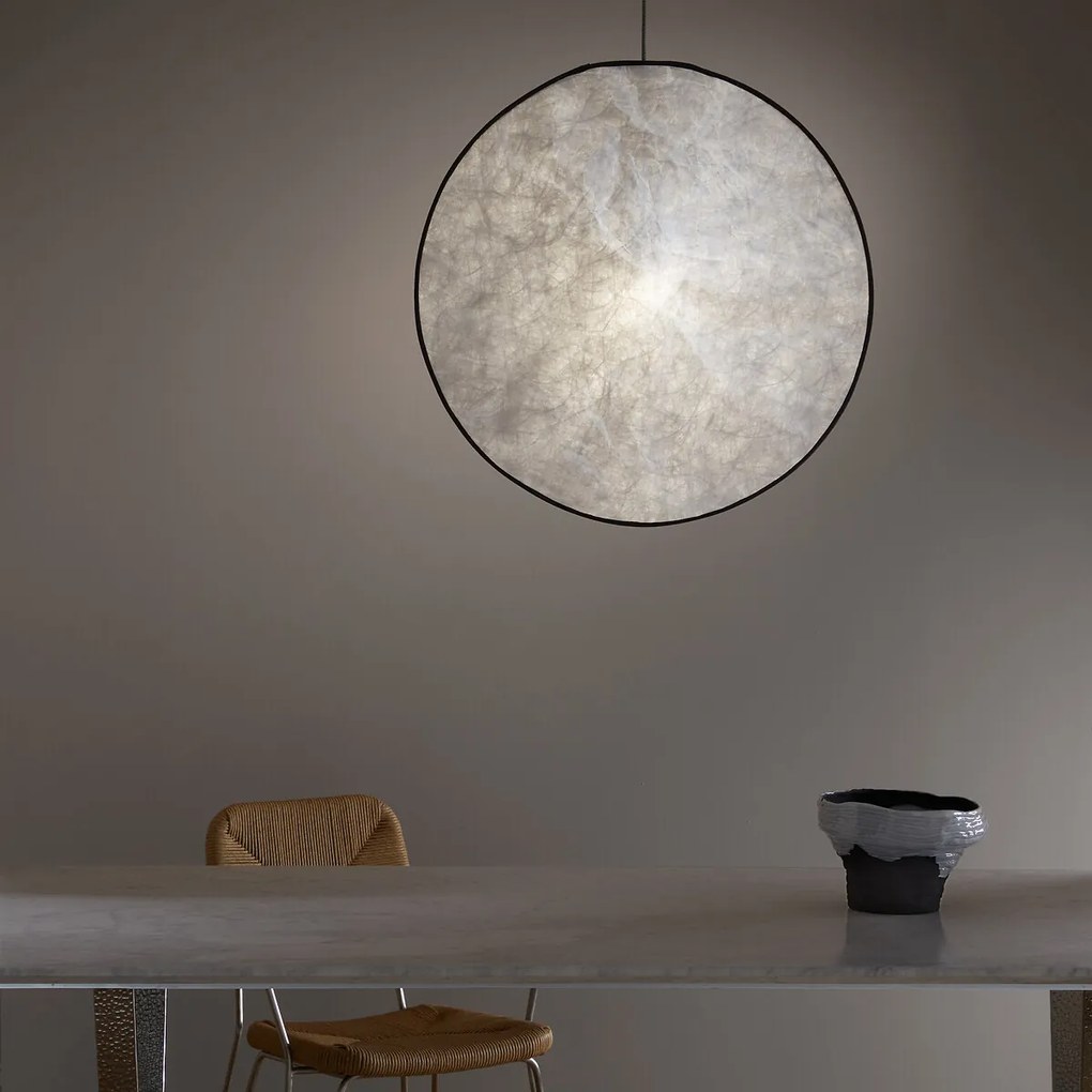 Hanglamp van Tyvek®, Ø 70 cm, Moon