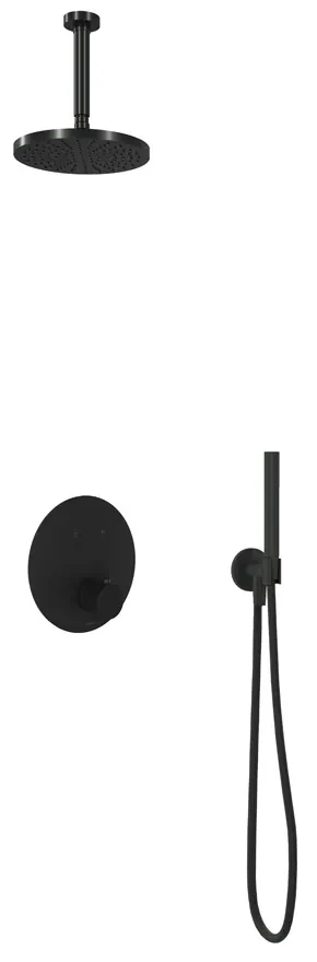 Hotbath Cobber IBS22GN inbouwdouche met 15cm plafondbuis geborsteld nikkel