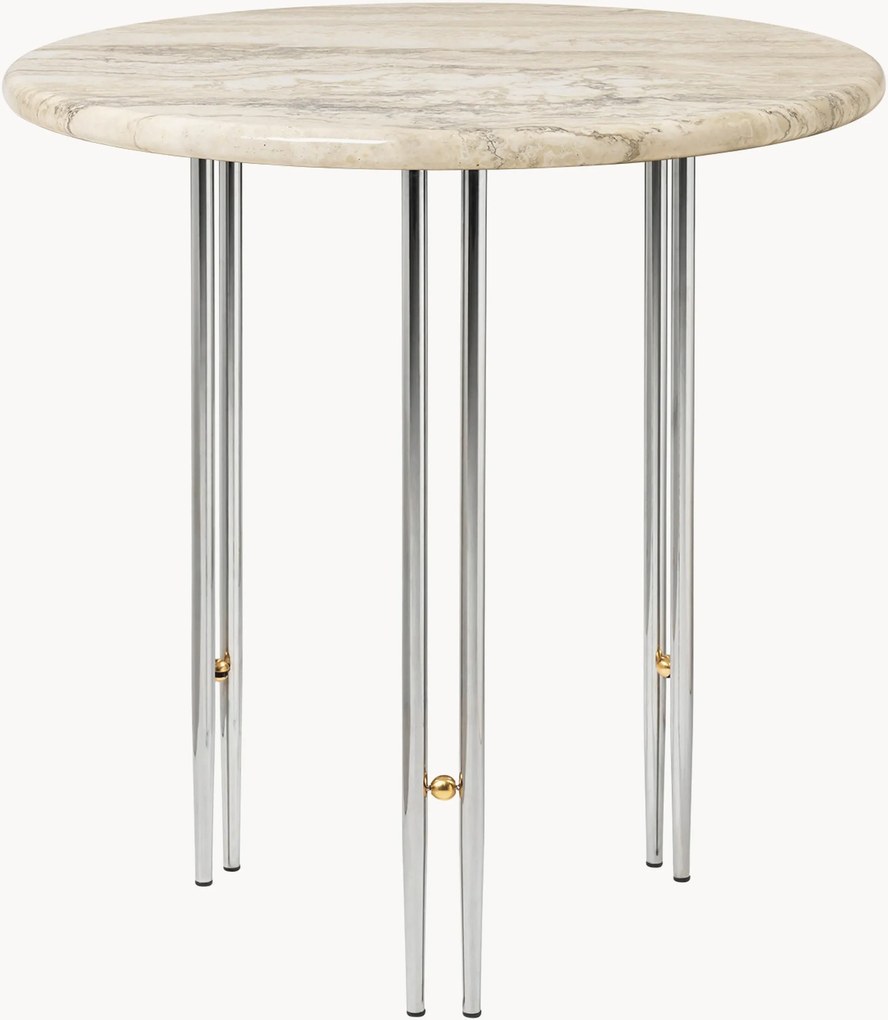 Ronde marmeren bijzettafel IOI