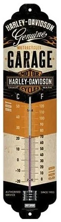 Thermometer binnen Harley Davidson | Cavetown
