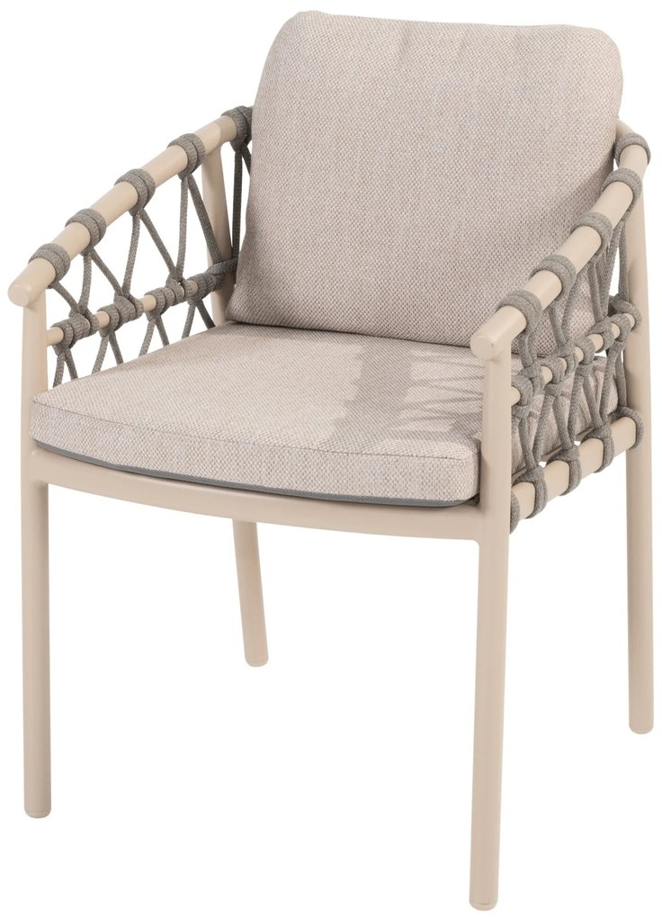 Piacenza dining tuinstoel latte Taste 4SO