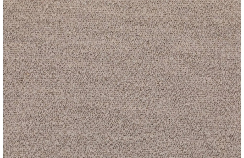Goossens Eetkamerstoel Hjalmar beige stof met armleuning, modern design