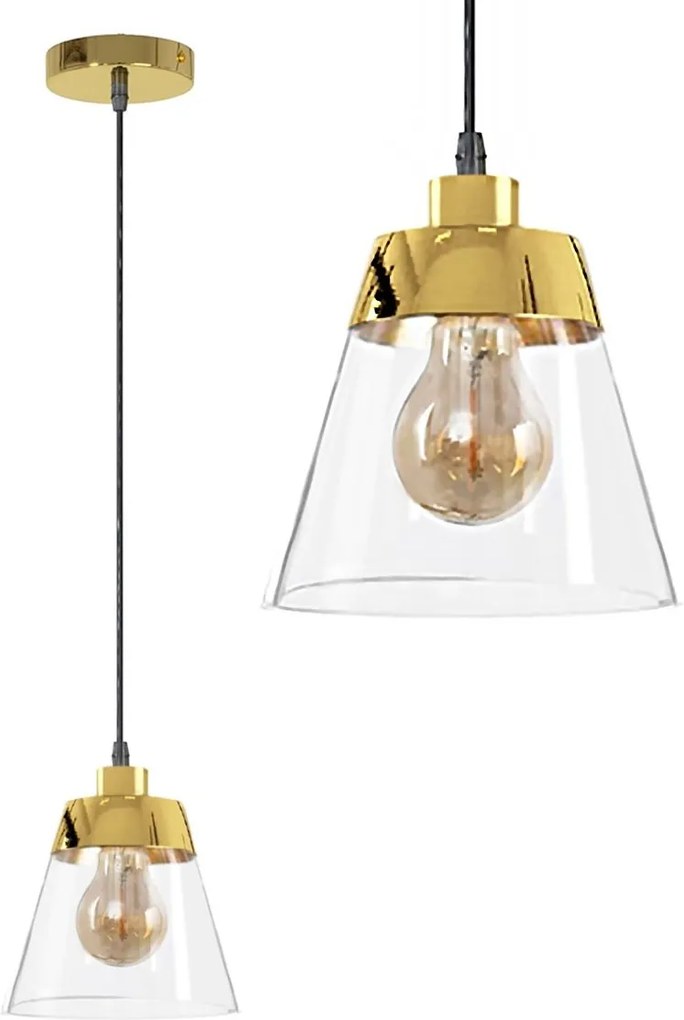 Hanglamp Goud APP895-1CP