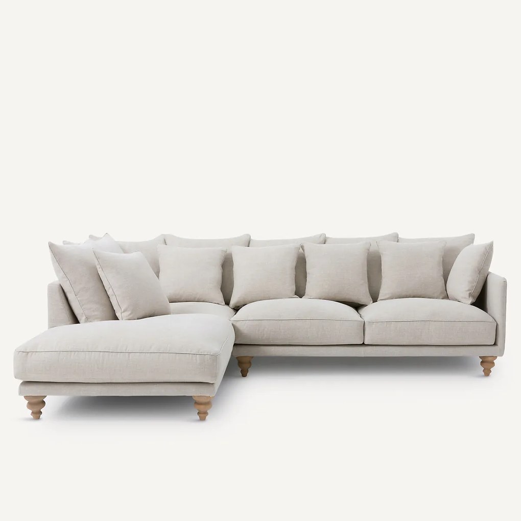 Hoekbank van katoen en linnen, Lazare