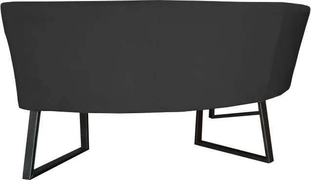 Eetkamerbank - Amsterdam - stof Element donkergrijs 22 - geschikt voor tafel 130 cm