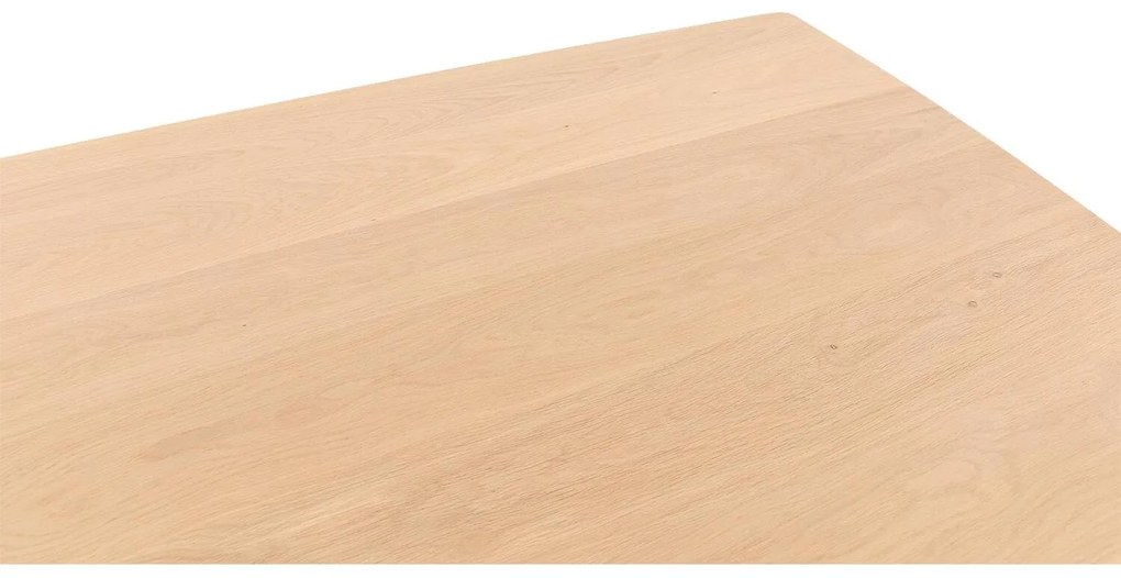 Goossens Excellent Eettafel Uniek, Semi rechthoekig 180 x 100 cm