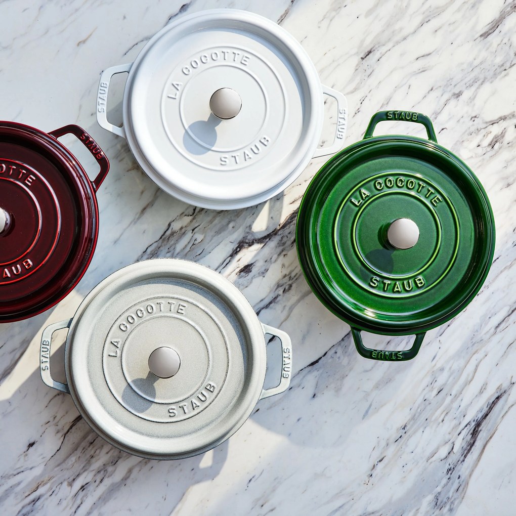 Staub La Cocotte Cocotte 24 cm / 3,7 l, Rond, Basilicum - La Cocotte - Staub
