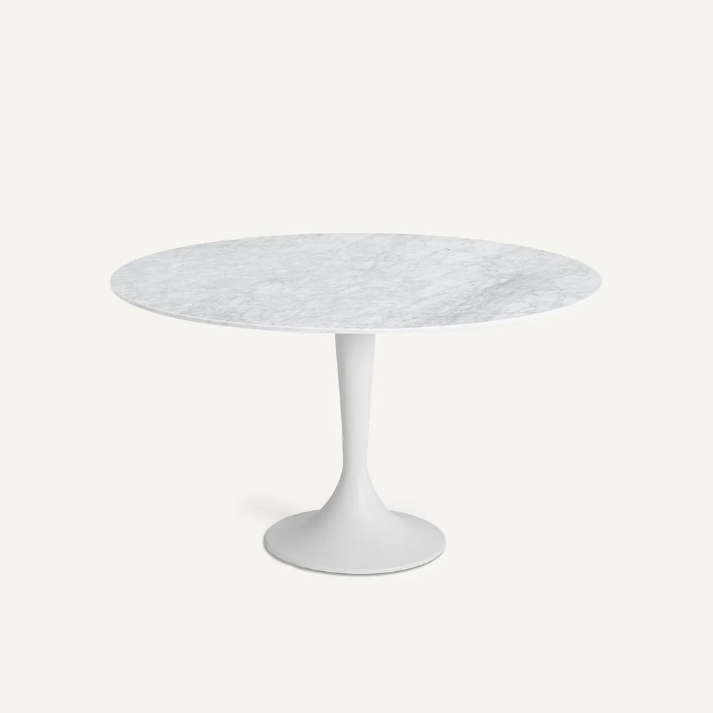 Tafelblad, marmer, diameter 120 cm, Tirondo