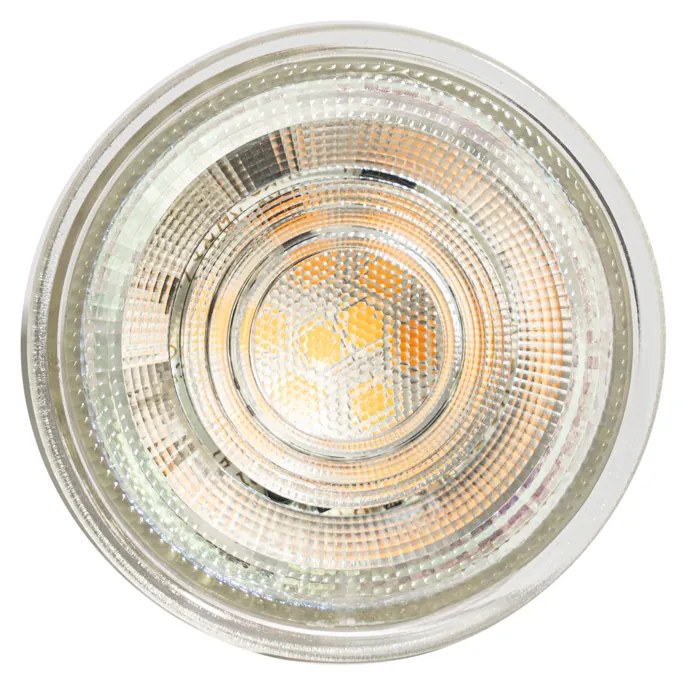 Set van 5 GU10 50mm dimbaar in Kelvin LED lampen helder 4.5W 345 lm 2000-2700K