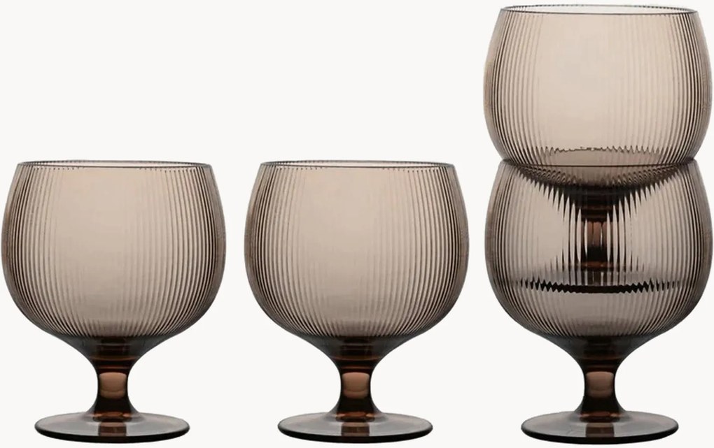 Wijnglazen Billi, 4-delig