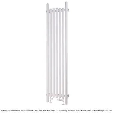 Eastbrook Lambourne horizontale radiator 40x180cm 888W wit mat