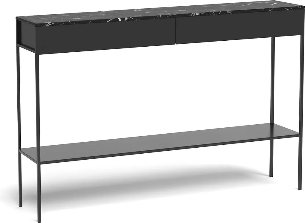 Wandtafel met tafelblad in marmer Fébée