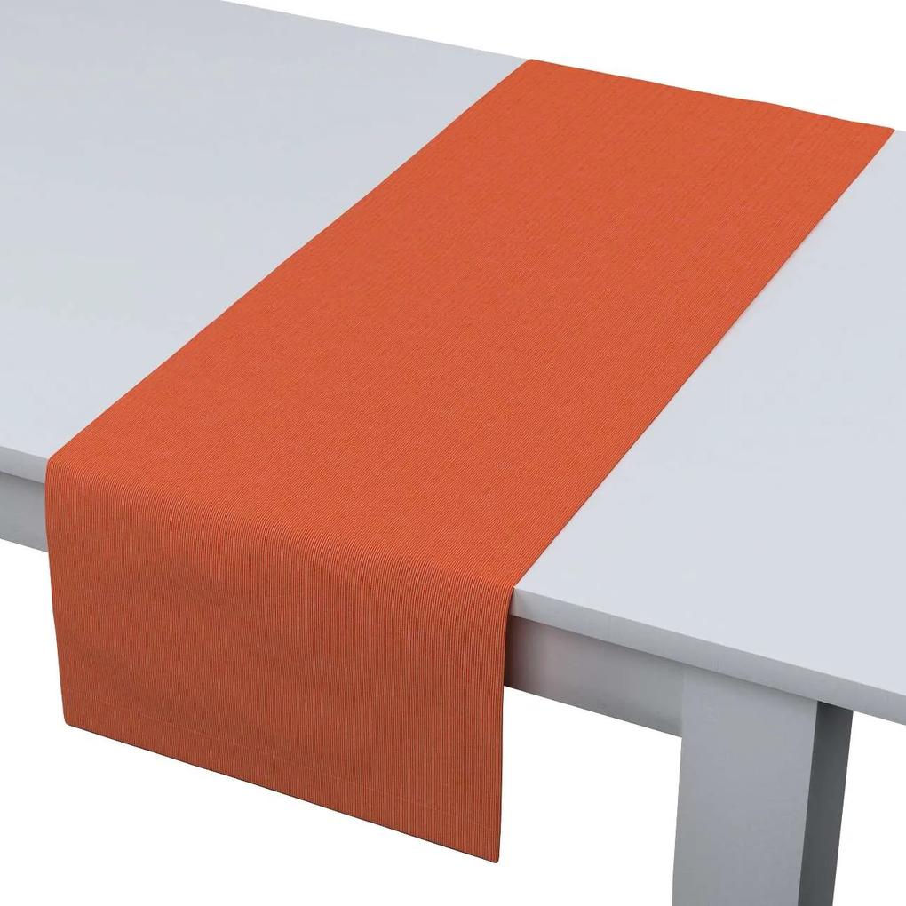 Rechthoekige tafelloper, oranje