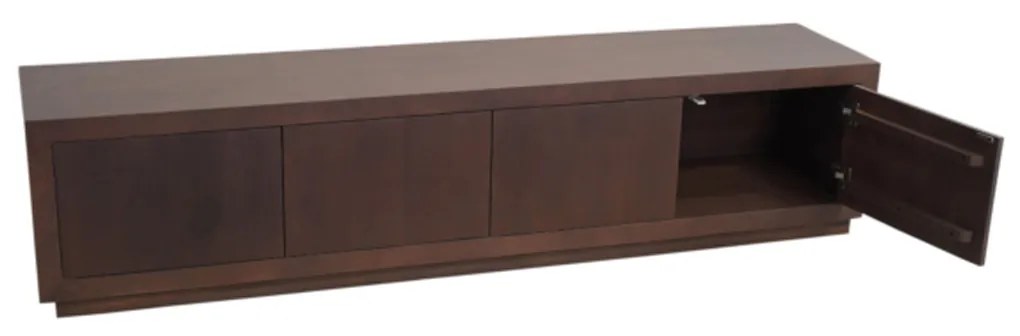 Starfurn Brussel Walnoot Tv-meubel Robuust Design 200 Cm - 200x42x46cm.