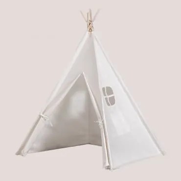 Tent Tipi Totki Kids Gardenia Wit - Sklum