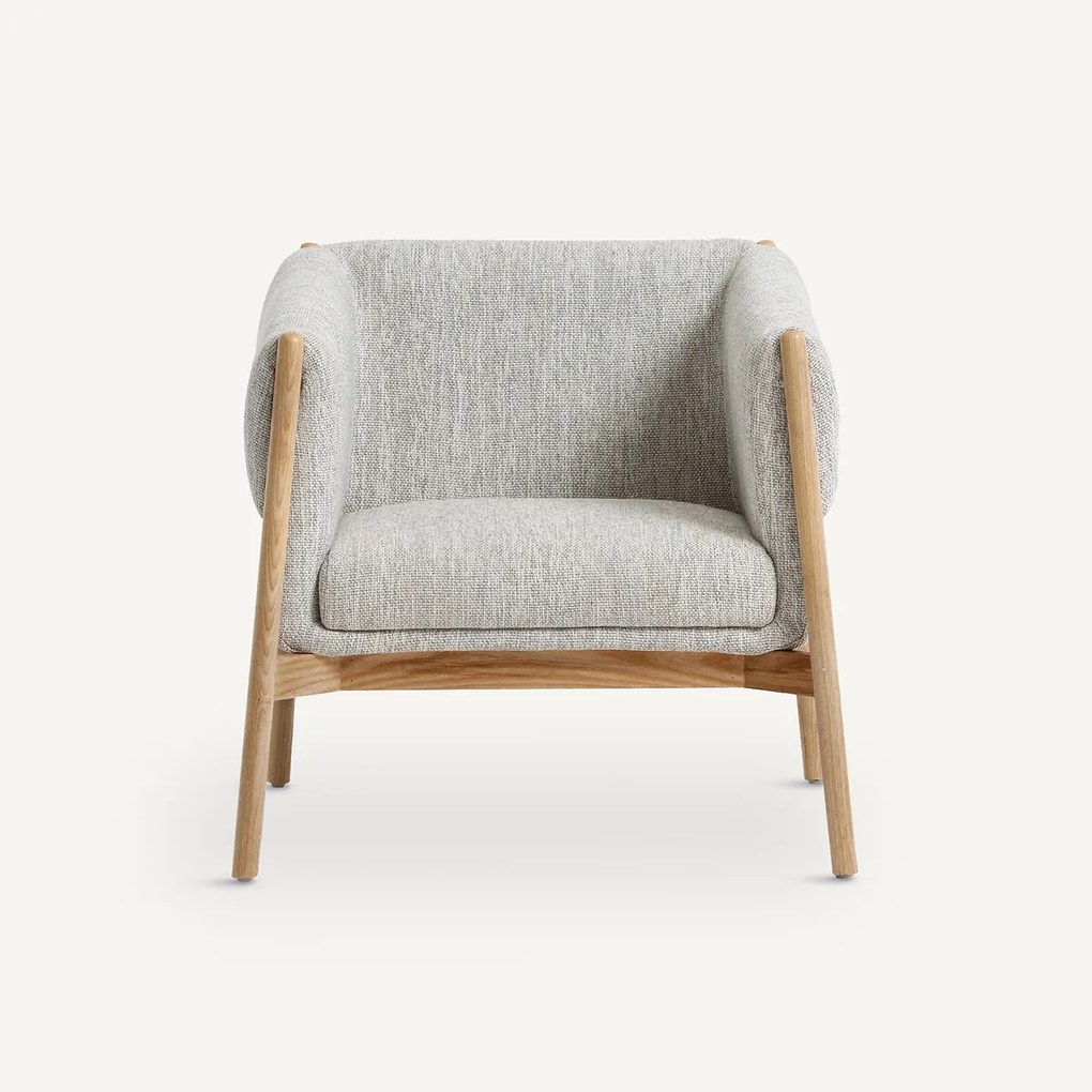 Fauteuil in mêlee polyester, Tekou