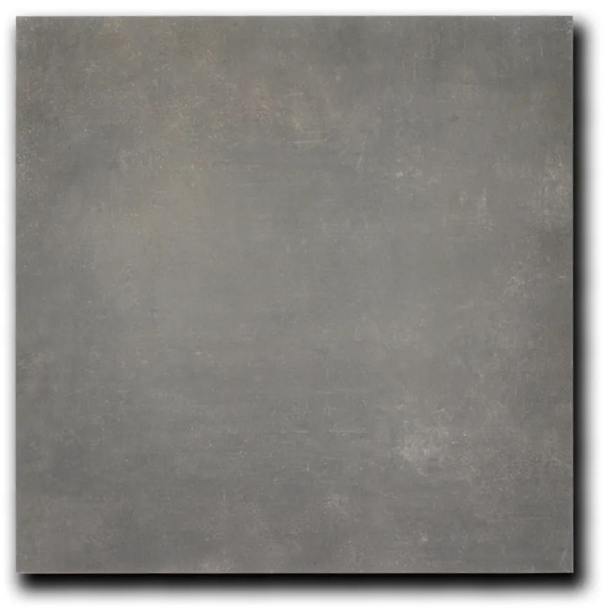 Vloertegel 60x60 Cm Betonlook Antraciet Kane RBT126