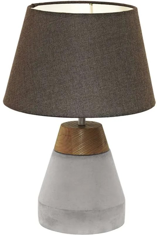 EGLO tafellamp Tarega - hout/beton - Leen Bakker