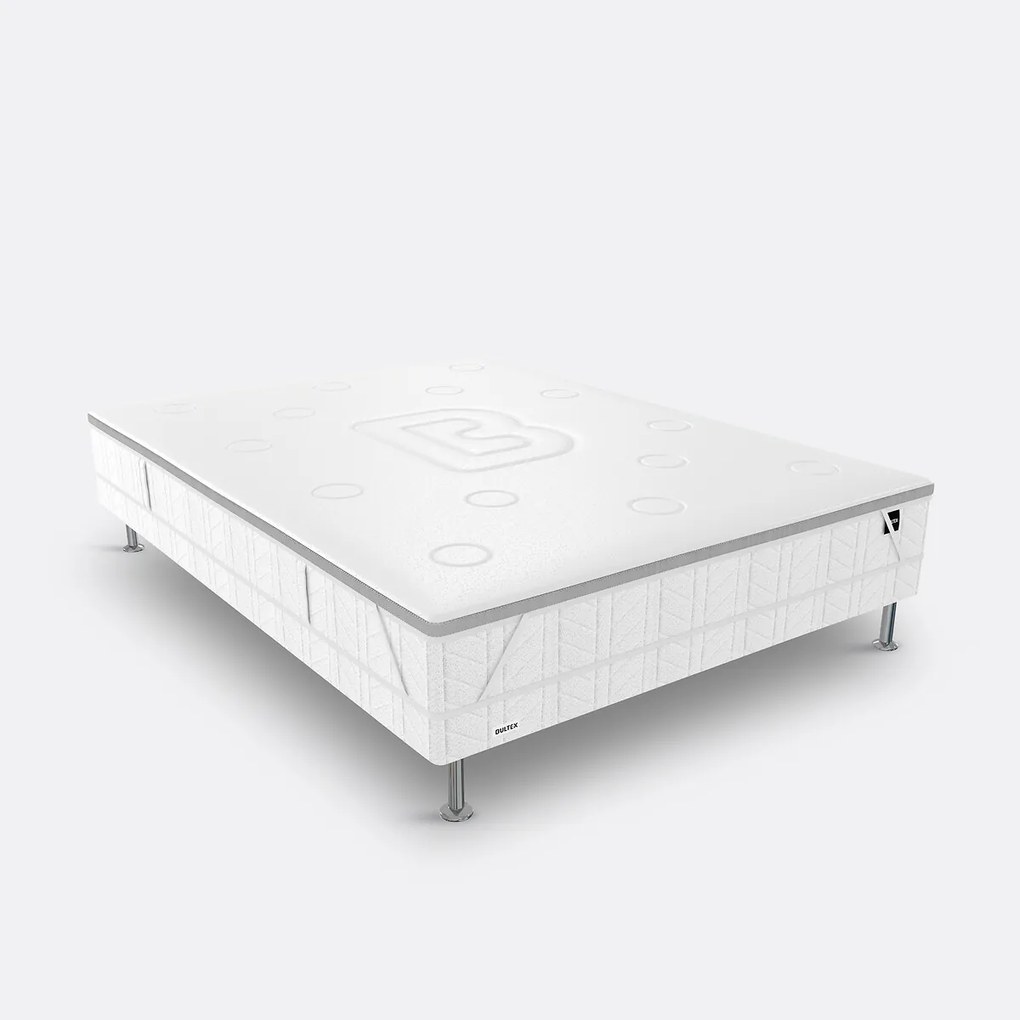 Topdekmatras in traagschuim Memopower