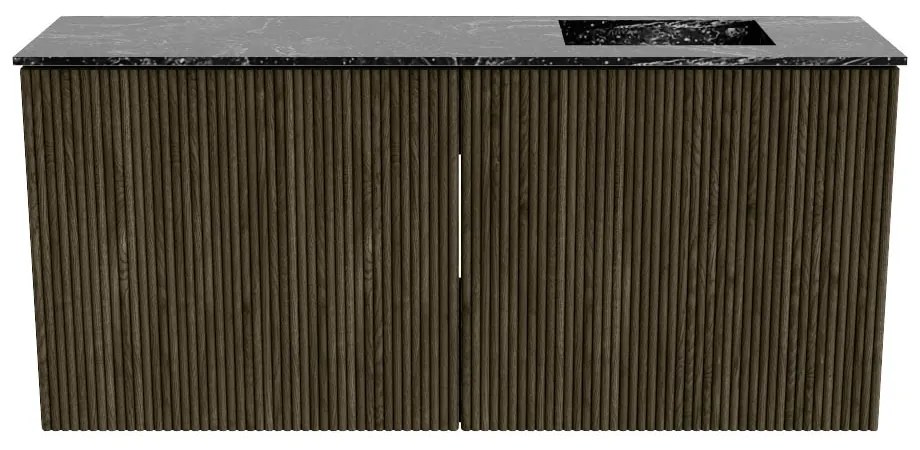 Mondiaz Joya DLux 90cm toiletmeubel shadow met wastafel faye rechts zonder kraangat lava