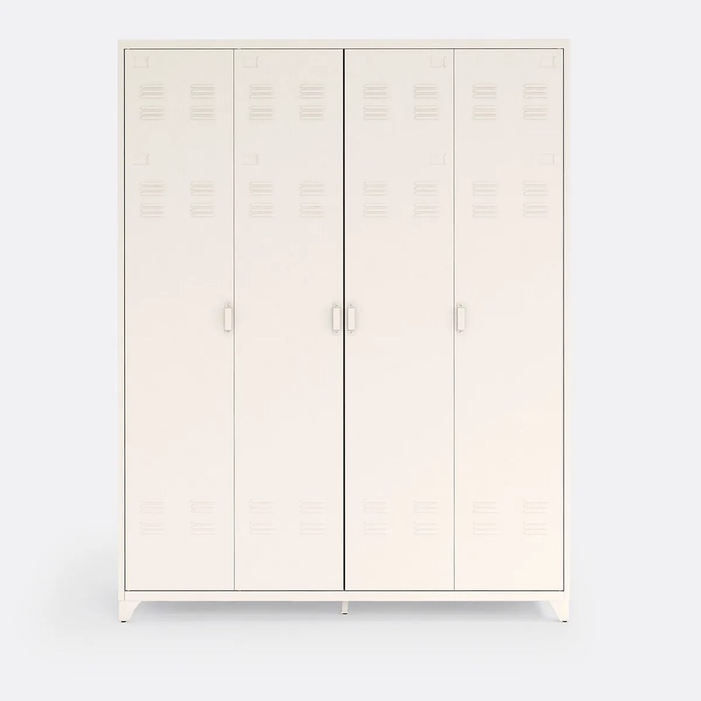 Metalen kast, 4 deuren, Hiba