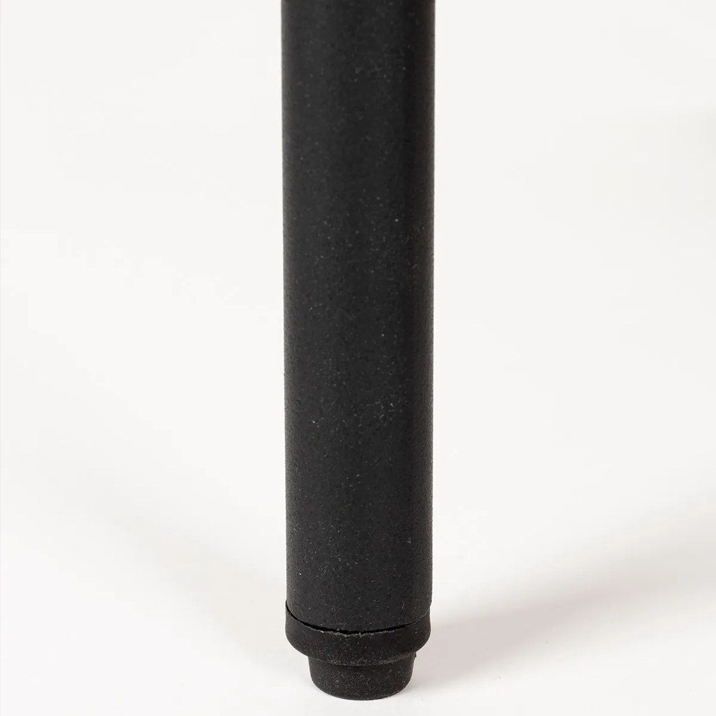 Walnoot Tv-meubel Met Strepen - 110x40x50cm.