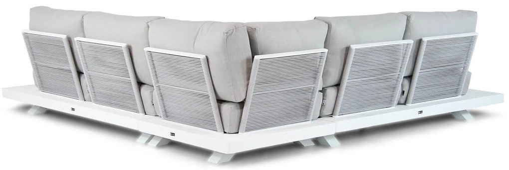 Loungeset 5 personen Aluminium Wit Santika Furniture Santika Attico