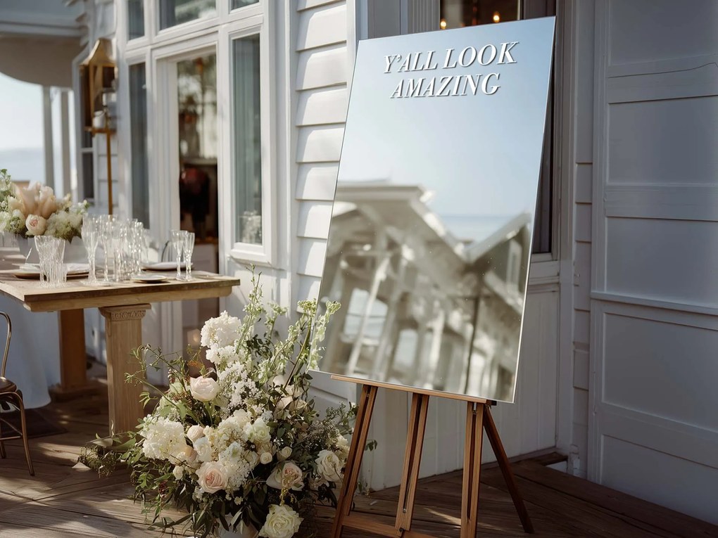 Spiegelsticker S45 – Y’all look amazing