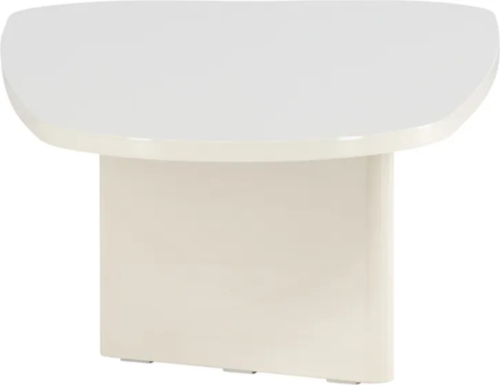 Organische Salontafel Beige - 65 X 130cm.