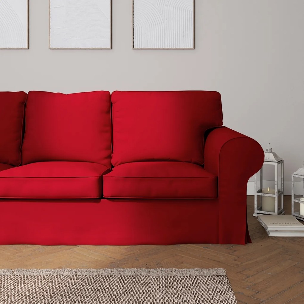 Dekoria Ektorp hoes 3-zits slaapbank nieuw model (2013), rood
