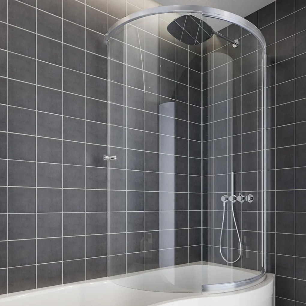 Eastbrook Beaufort Type 3 bad douchecabine 100x85cm chroom