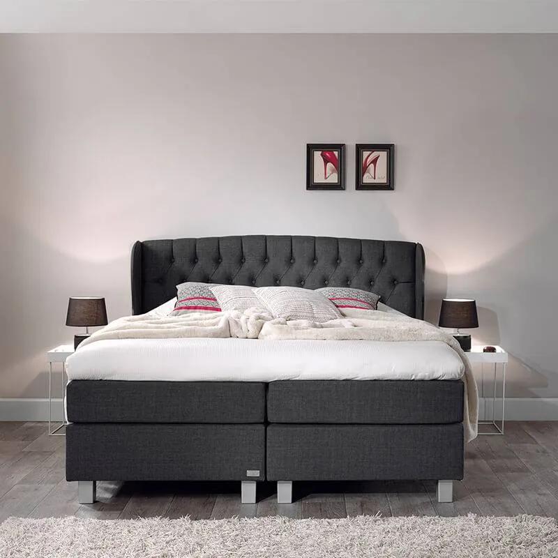 DreamHouse Bedding Boxspringset - Nice Comfort 180 x 200, Montagekeuze: Incl. Montage
