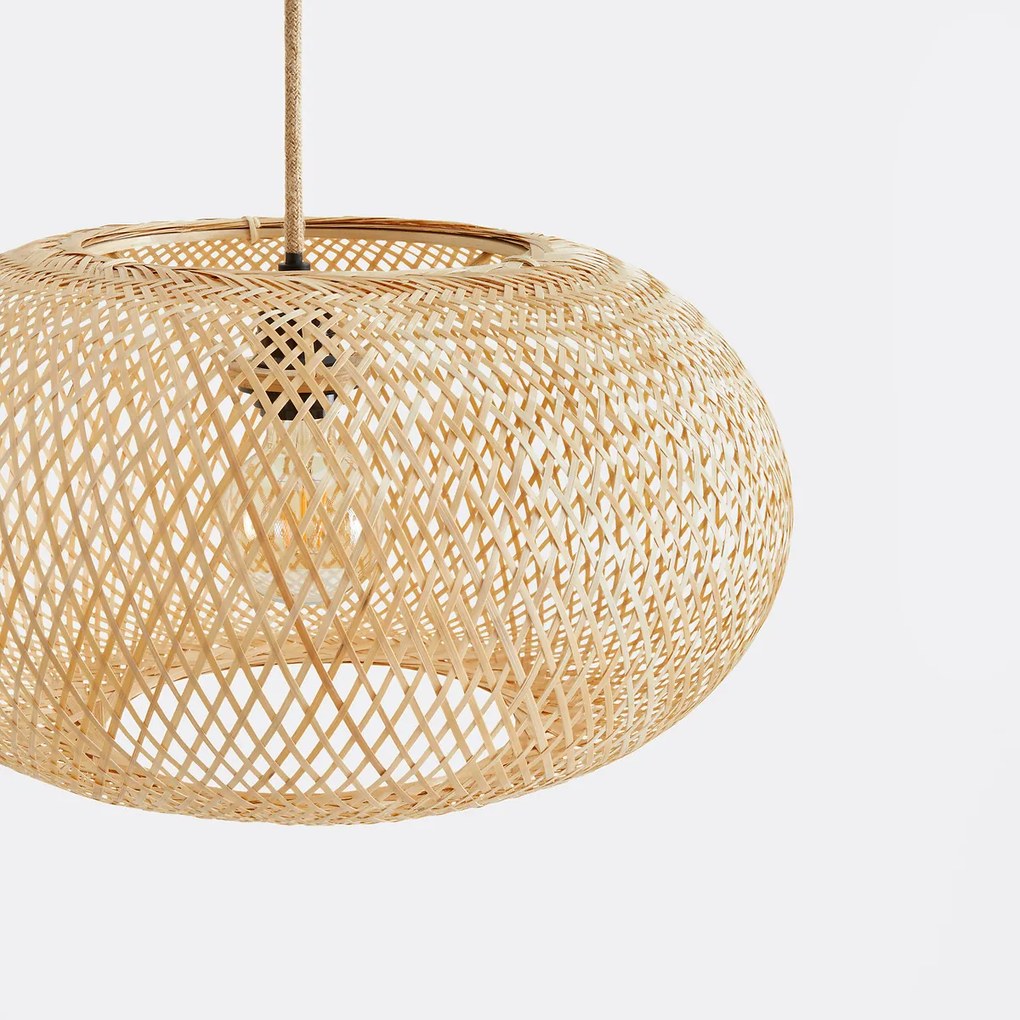 Hanglamp in bamboeØ45 cm, Ezia