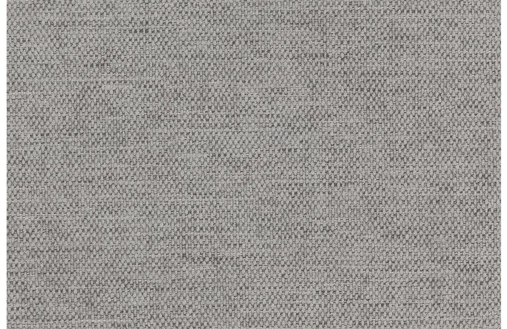 Goossens Zitmeubel Key West grijs, stof, 2-zits, modern design met ligelement rechts