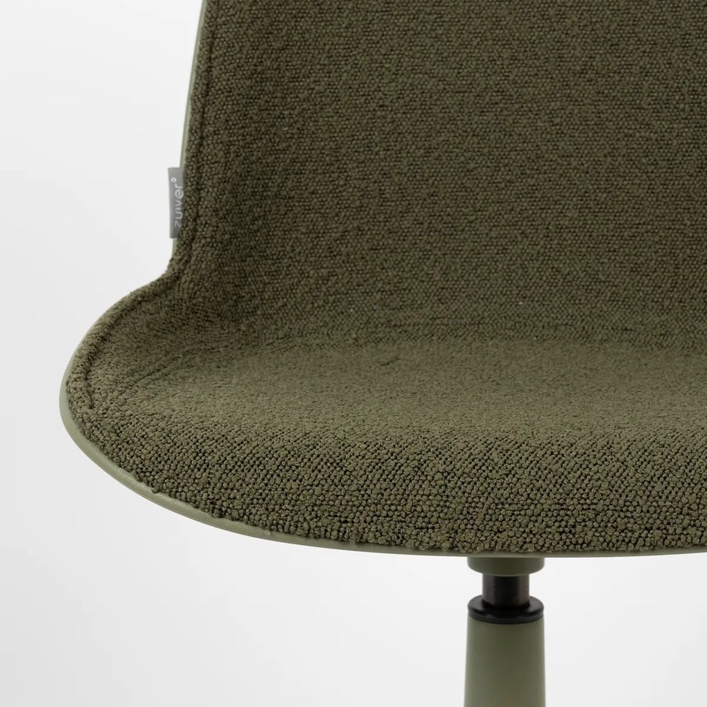 Zuiver Albert Kuip Swivel Design Stoel Draaibaar Groen