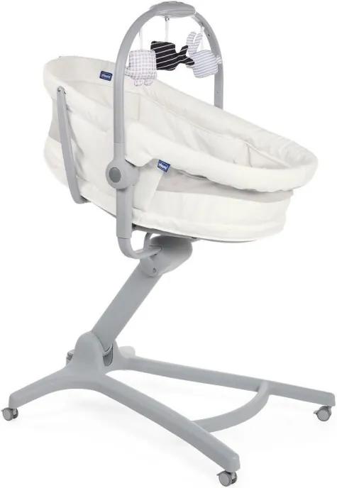 Baby Hug Air 4 In 1 Wieg/ Kinderstoel - White Snow - Kinderstoelen