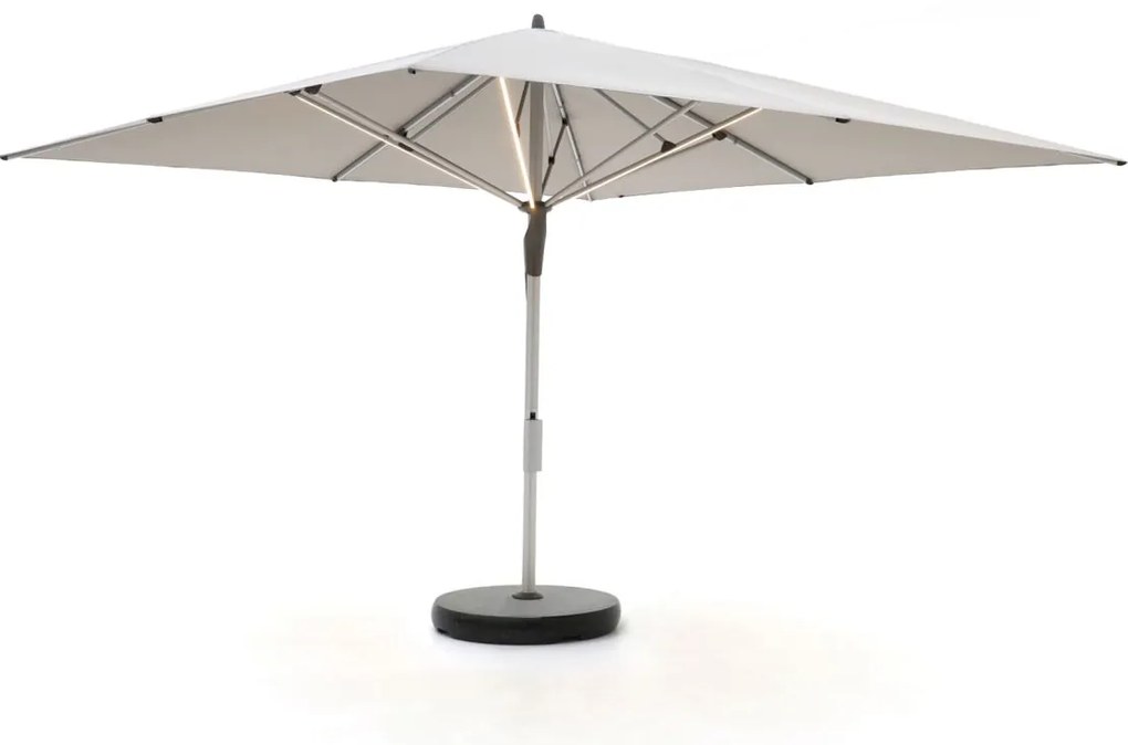 Glatz Fortello LED parasol 400x400cm