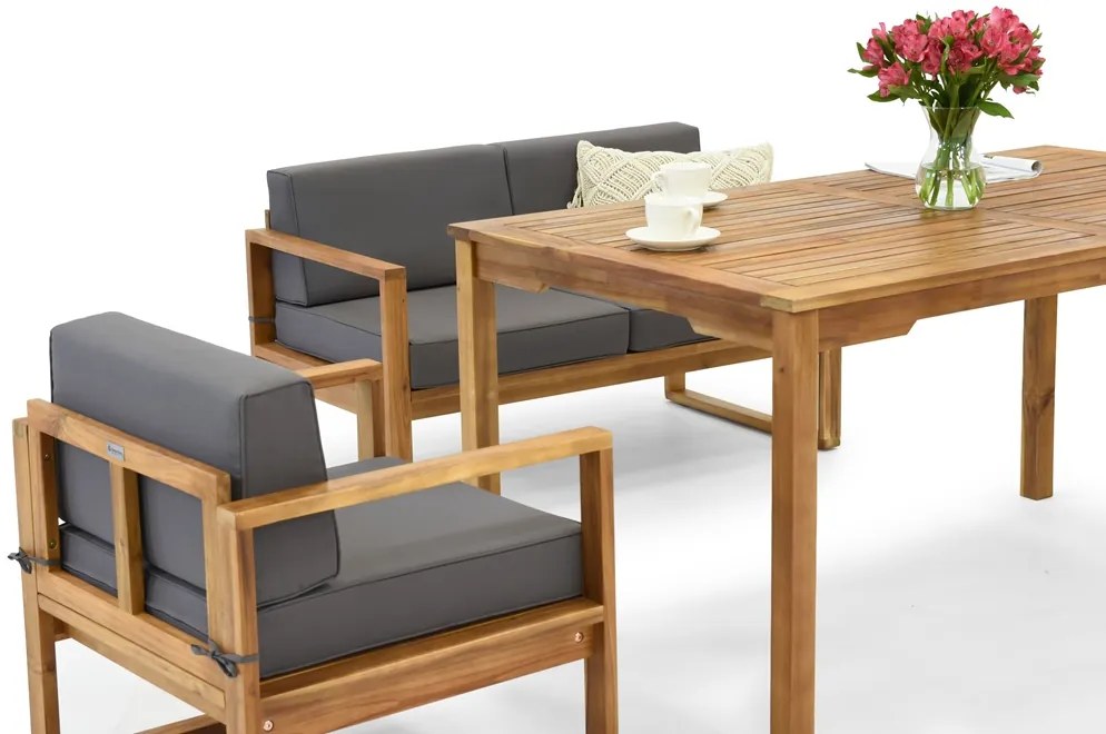 Acaciahouten tuinmeubelen van Maskat Apetito 4 Garden Point