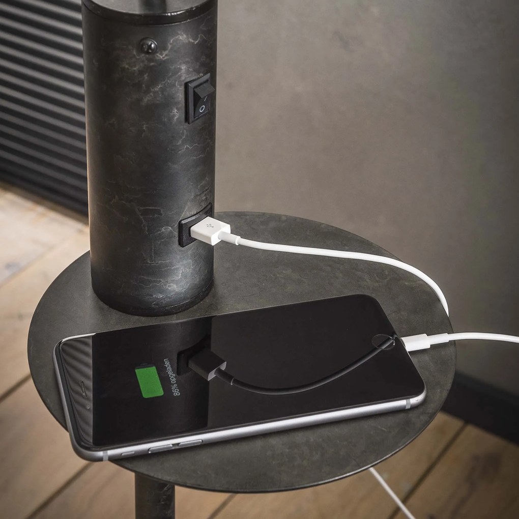 Vloerlamp USB Oplader