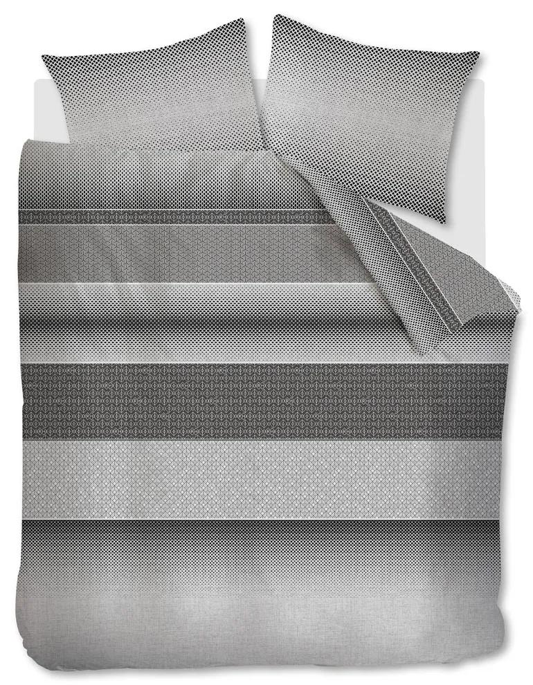 Rivièra Maison - RM Retrograde Duvet Cover grey 240x200/220 - Kleur: grijs