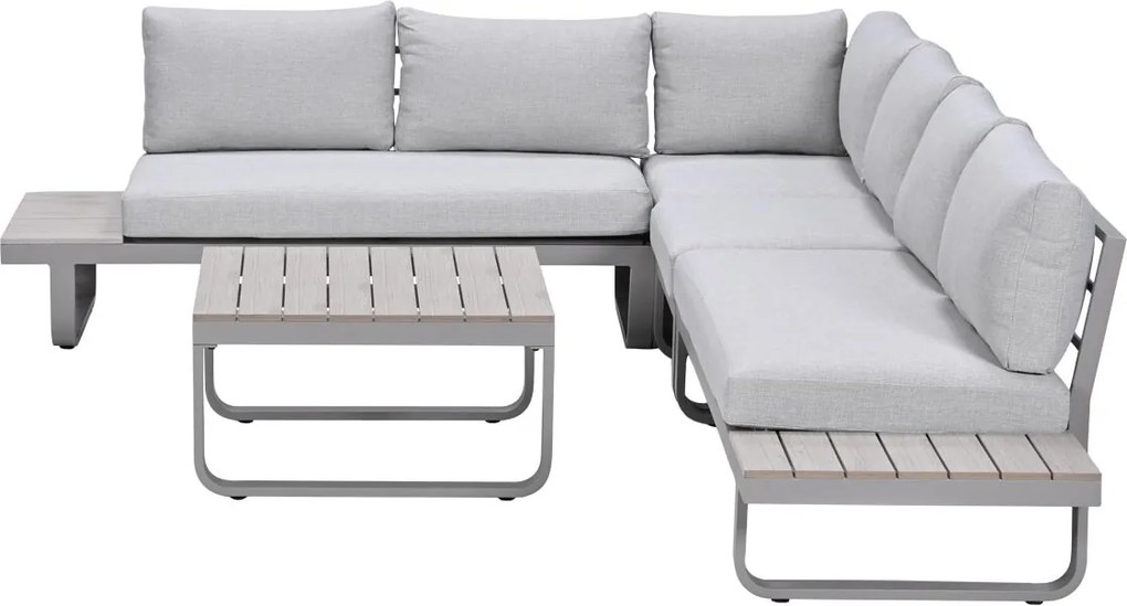 Garden Impressions Diego loungeset 5-delig - taupe - valley sand