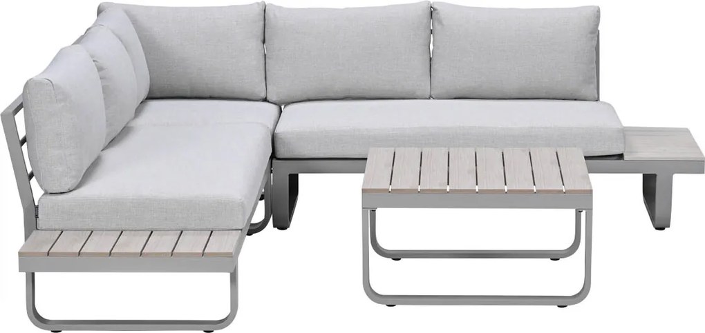 Garden Impressions Diego loungeset 4-delig - taupe
