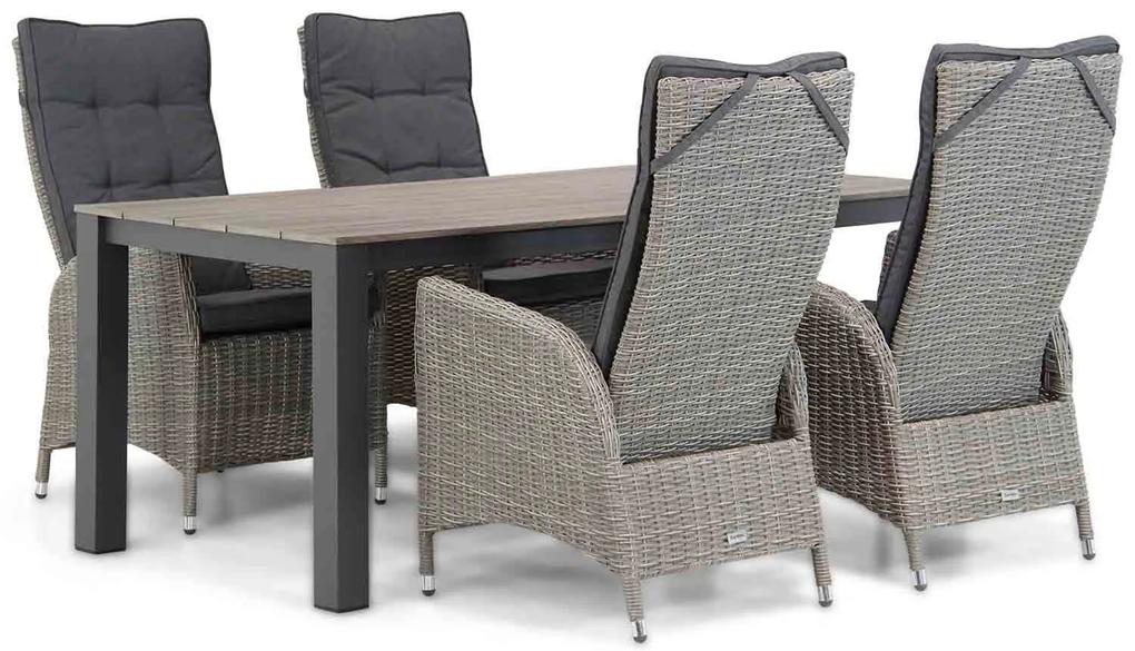 Garden Collections Lincoln/Valley 180 cm dining tuinset 5-delig
