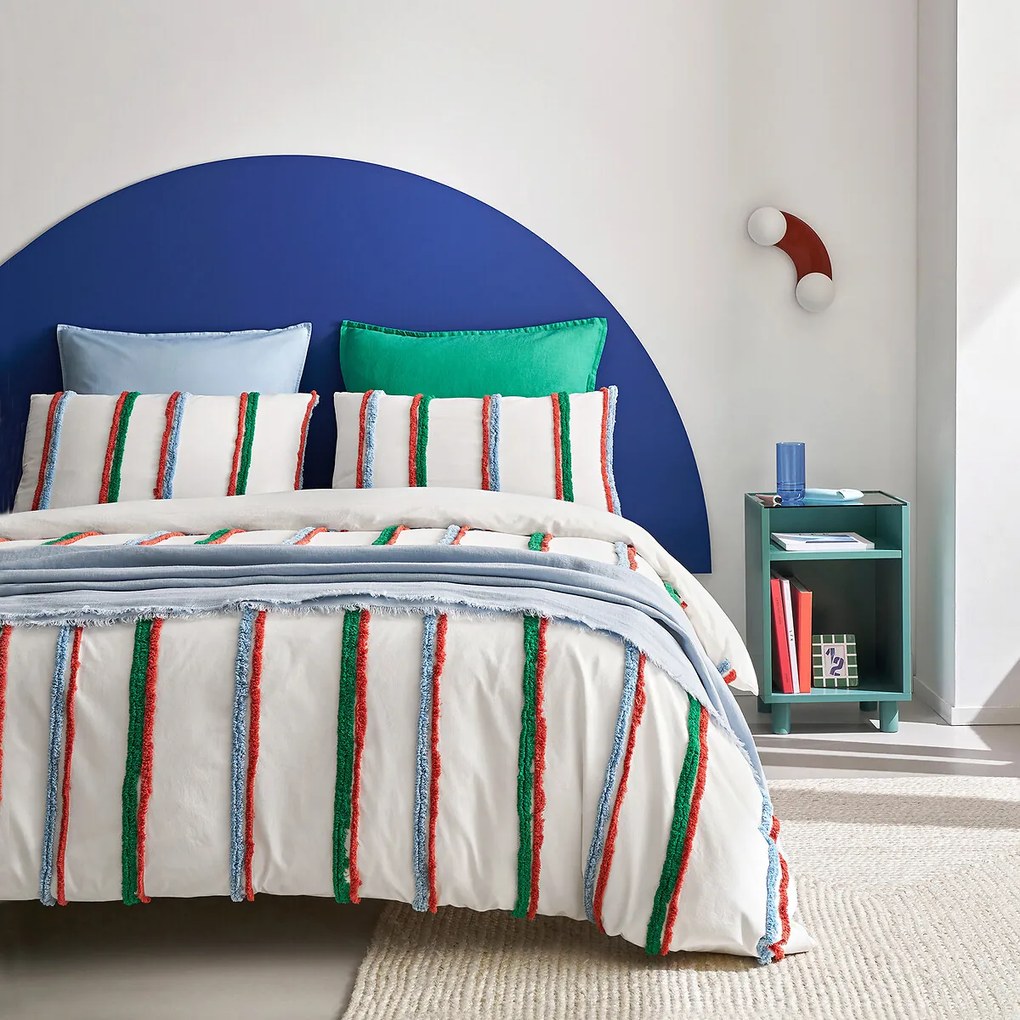 Kussensloop in getuft katoen, Neil