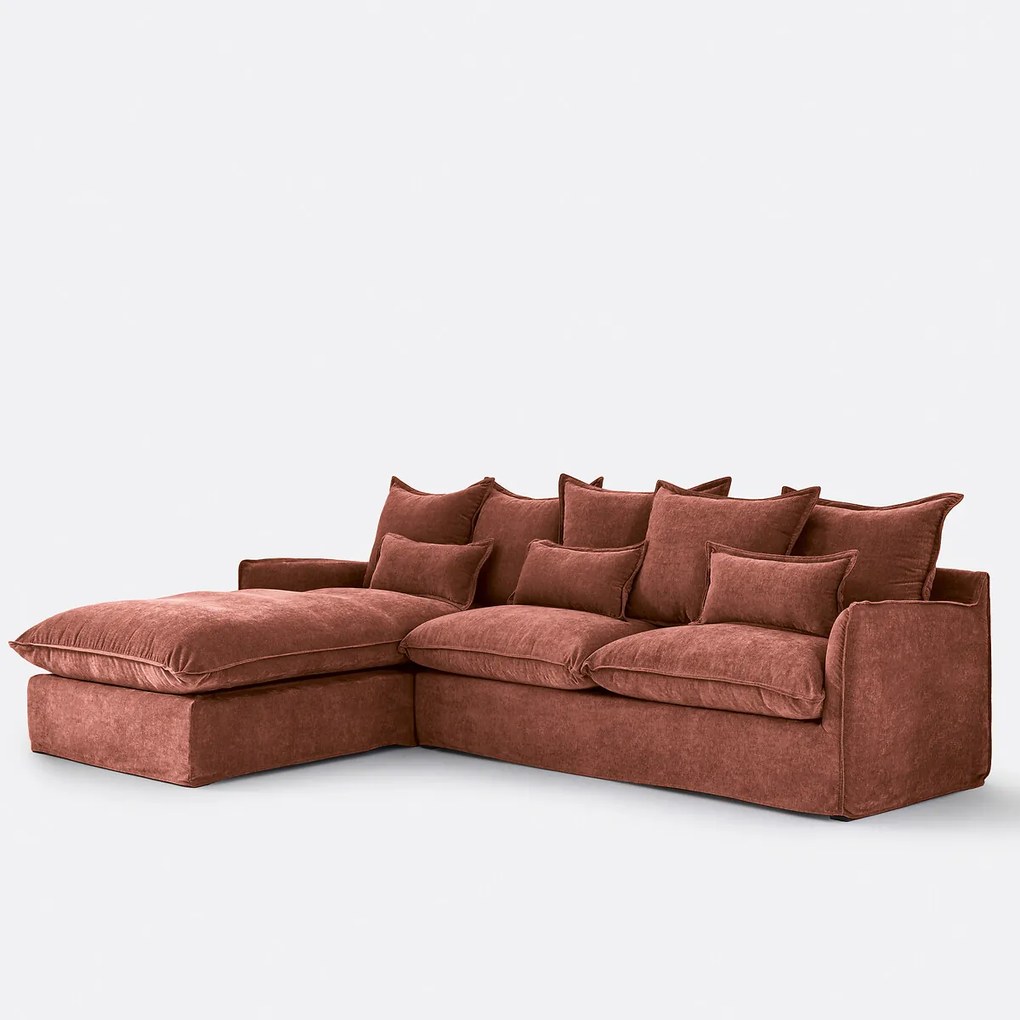 Hoekbankhoes van gemêleerd polyester, Odna