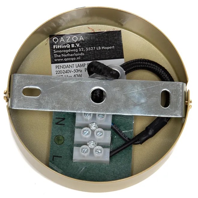 Industriële hanglamp goud  - Framework Basic